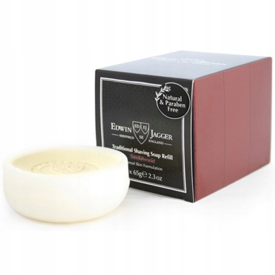 Edwin Jagger 3x Sandalwood Mydło do Golenia