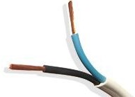 Elektrokabel Przewód OMYp 2x1,5 300-500V płaski H03VVH2-F OMYp_2x1_5