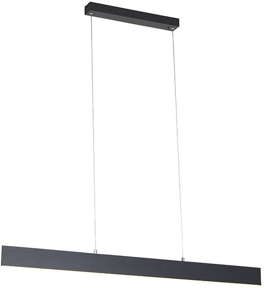 Paul Neuhaus Lampa wisząca ciemnoszara z diodą LED z pilotem - Casper