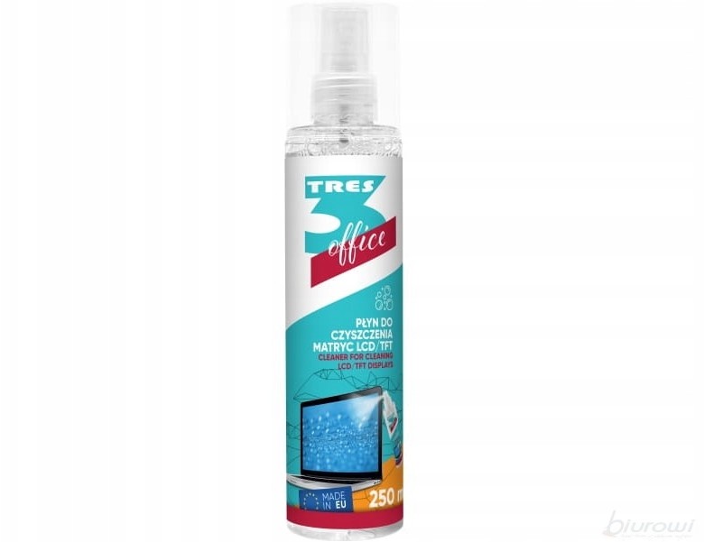 Płyn Do Czyszczenia Matryc LCD 250ML+ Ściereczka
