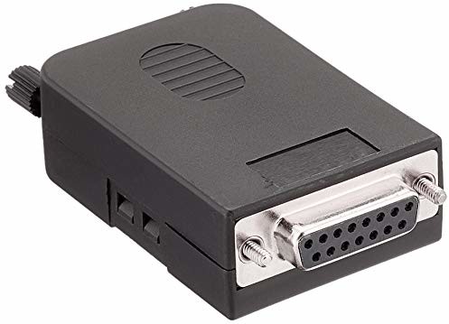 Delock Sub-D15 gniazdo do bloku zaciskowego adapter z obudową