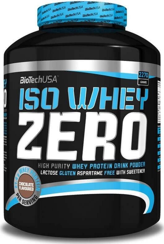 BioTech BioTech Iso Whey Zero 2270g Smak biała czekolada OS284-639