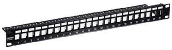 TRENDnet TC-KP24S - patch panel (blank) - 1U - 19