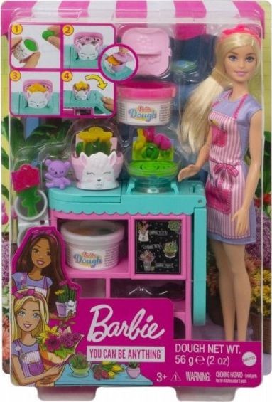 Mattel Lalka Zestaw do zabawy Barbie Kwiaciarnia GXP-759818