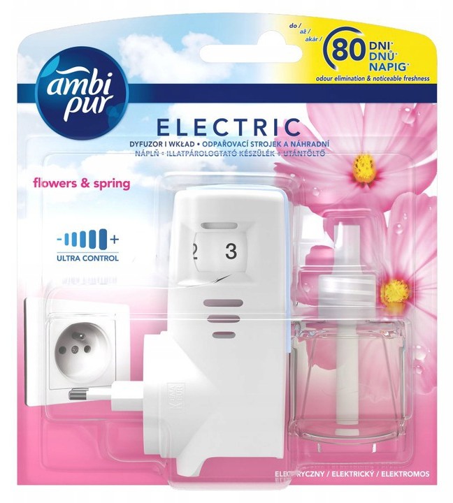 Ambi Pur Elektric Flower Spring wkład+urządzenie