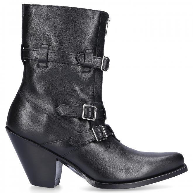 Celine Céline Kozaki czarne MEDIUM BOOT - Celine