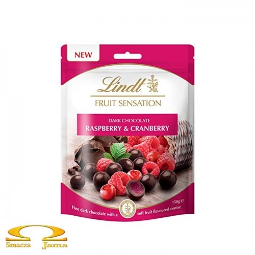 Lindt Czekoladki Sensation Fruit Raspberry & Craberry 150g CZEK1031