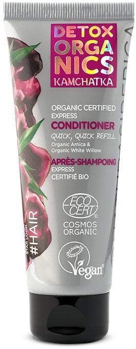 Natura Siberica Pielęgnacja włosów Naturalna odżywka do włosów o działaniu odbudowującym z nostrzykiem białym Detox Organics 75 ml