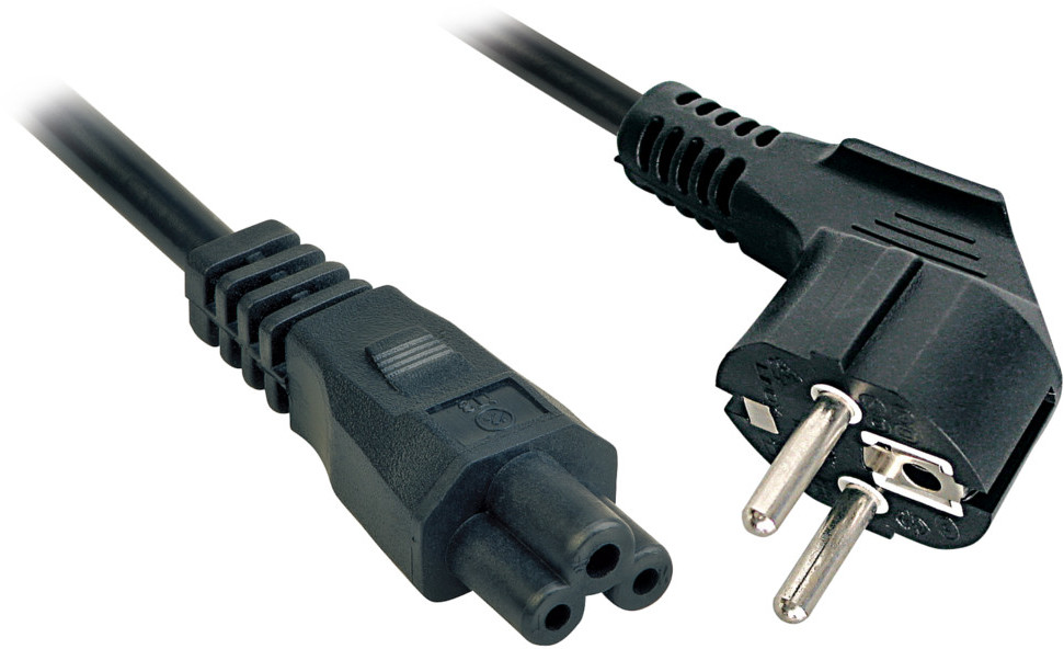 3M Lindy Lindy 30406 Kabel zasilający Schuko IEC C5 koniczynka) LY-30406