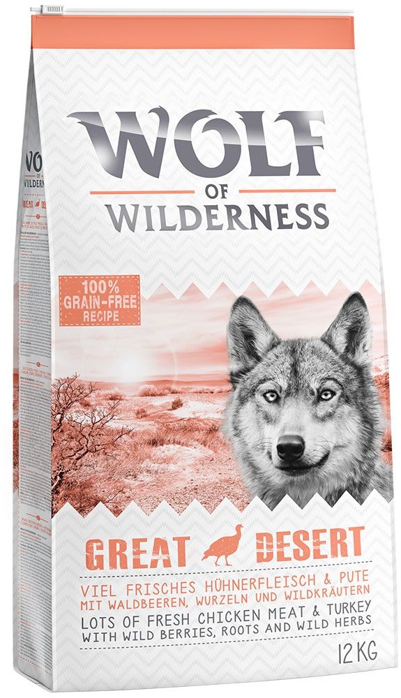 Wolf of Wilderness Adult Great Desert 12 kg