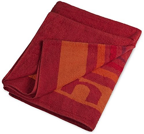 CelinaTex Celinatex Stripes ręcznik do sauny, bawełna, 200 x 80 cm, czerwony, pojedyncze opakowanie 2154