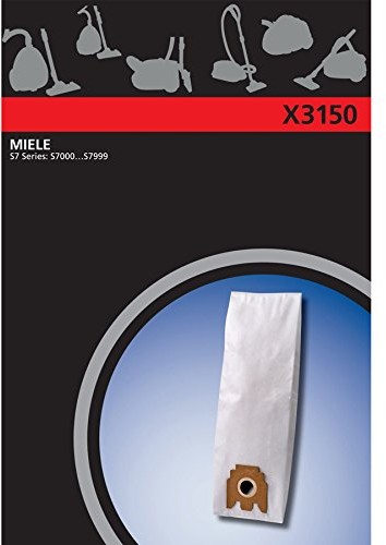Electrolux X3150 X-Range 4 worków do odkurzacza do modelu Miele syntetyczna S7 X3150