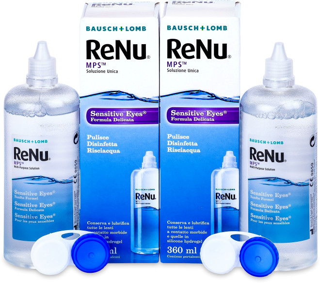 Bausch&Lomb amp Lomb ReNu MPS Sensitive Eyes 2x360 ml