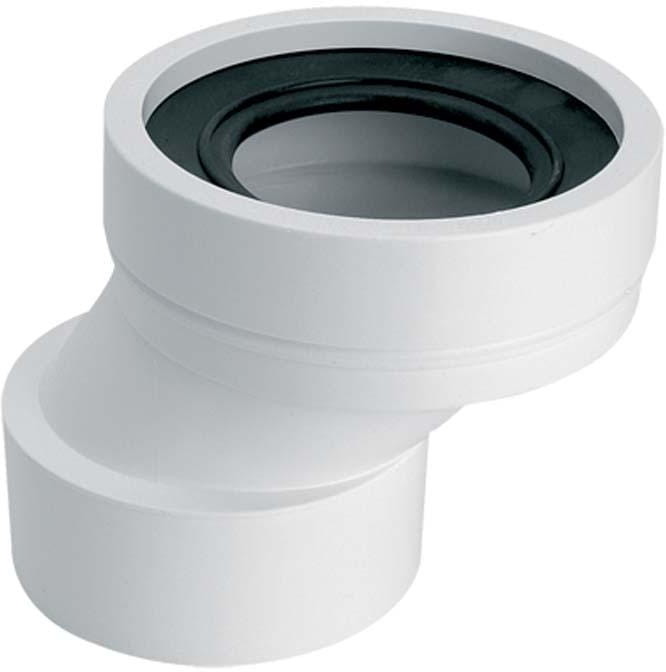 McAlpine Przyłącze kanalizacyjne, krótkie 125mm WC-LO-18