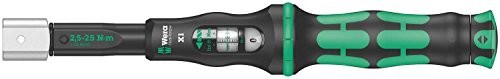 Wera 05075651001 Click-Torque X 1 klucz dynamometryczny do narzędzi wtykowych, 9 X 12 MM, 2.55 25 NM 05075651001