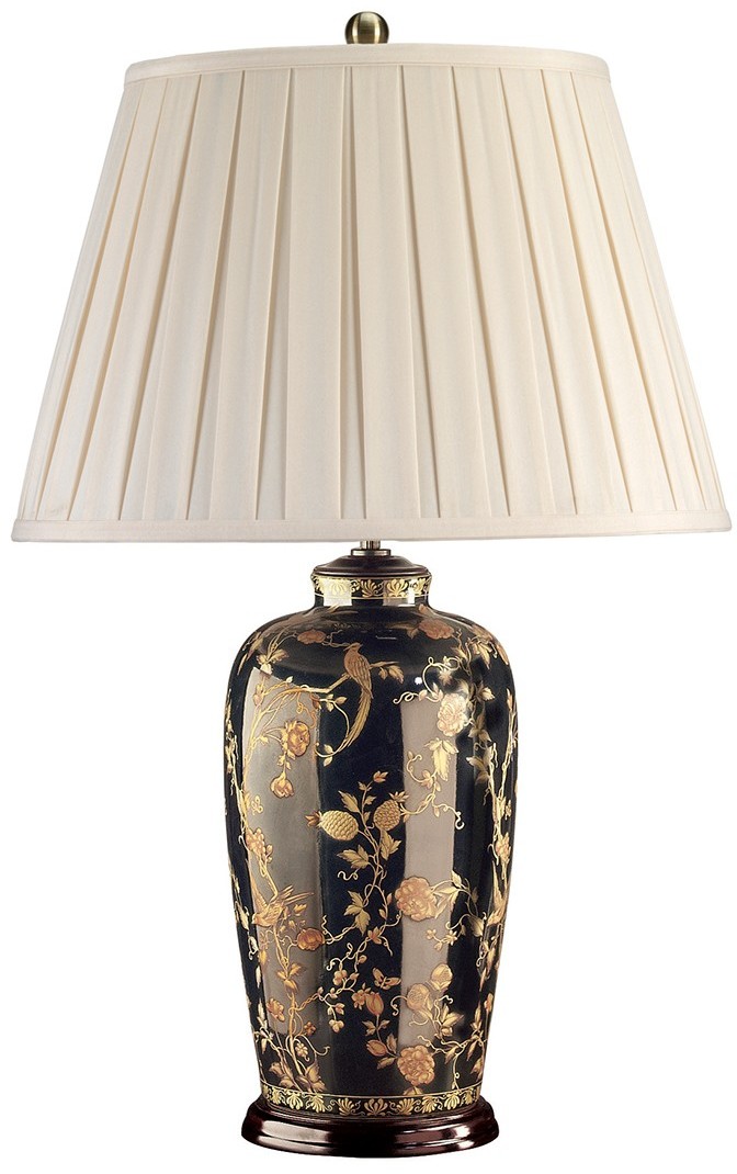 Elstead Lighting Black Birds Black Glaze lampa biurkowa nowoczesna GWARANCJA NAJNIŻSZEJ CENY! BLACKBIRDS/TL