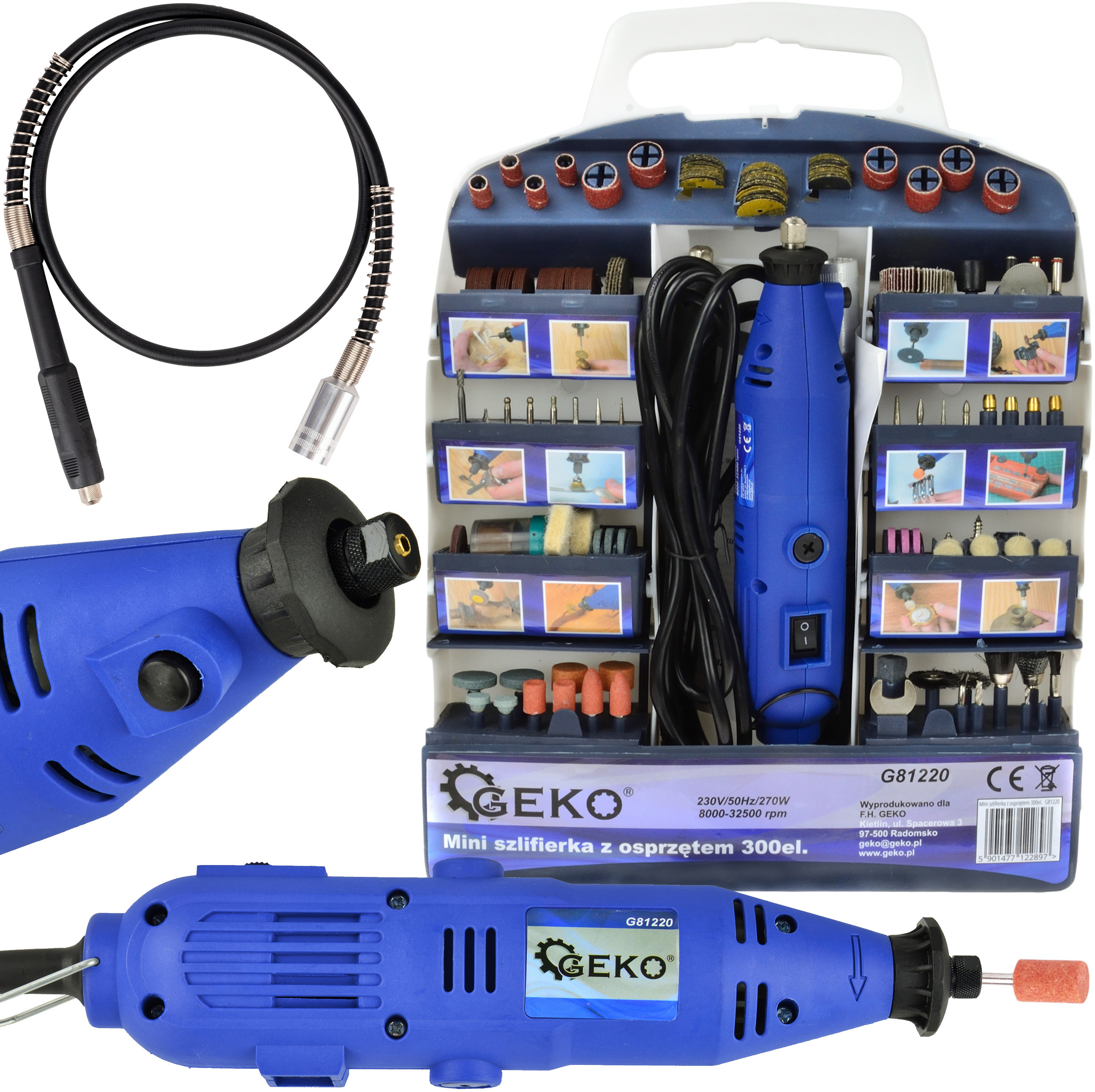 Geko DREMEL 270W 300el