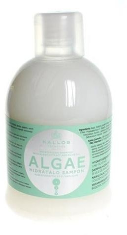 Kallos Algae Moisturizing Shampoo With Algae Extract And Olive Oil nawilżający szampon z ekstraktem z alg i olejem oliwkowym do włosów suchych 1000ml 48117-uniw