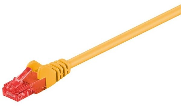 Pro LAN UTP CAT 6 - Yellow - 10m 4040849684432