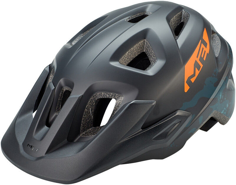 MET Eldar Kask rowerowy Dzieci, black camo 52-57cm 2020 Kaski dla dzieci 57002500