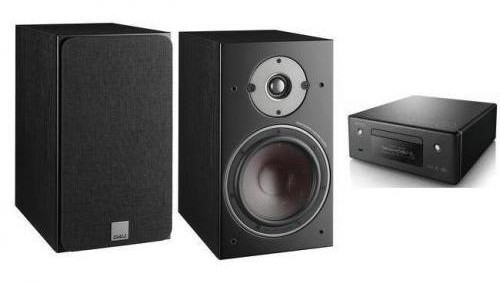 Denon CEOL RCDN-11 DAB + DALI OBERON 1 Czarny