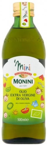 Monini Oliwa z Oliwek Extra Vergine dla dzieci IL Mini BIO 500ml -