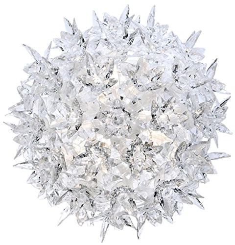 Kartell lampa sufitowa Bloom, 28 x 28 x 22 cm, przezroczysty 9270b4 09270B4