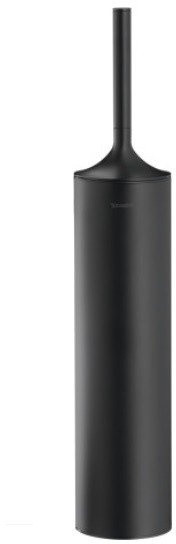 Duravit Starck T Szczotka do WC stojąca czarny mat 0099454600