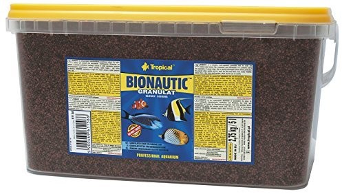 Tropical Granulat  bionautic wyściółka na małe ryby do średnich wody morskiej, 1er Pack (1 X 5 L) M-005
