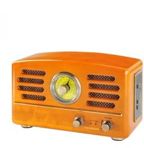 Zdjęcia - Radioodbiorniki / zegar DAB Pumps Radio Hyundai Retro RA 302, dąb Drewno 