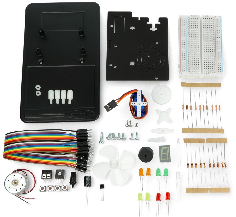 Arduino Kitronik Inventor's Kit dla zestaw elementów elektronicznych - Kitronik 5313 KTR-16145