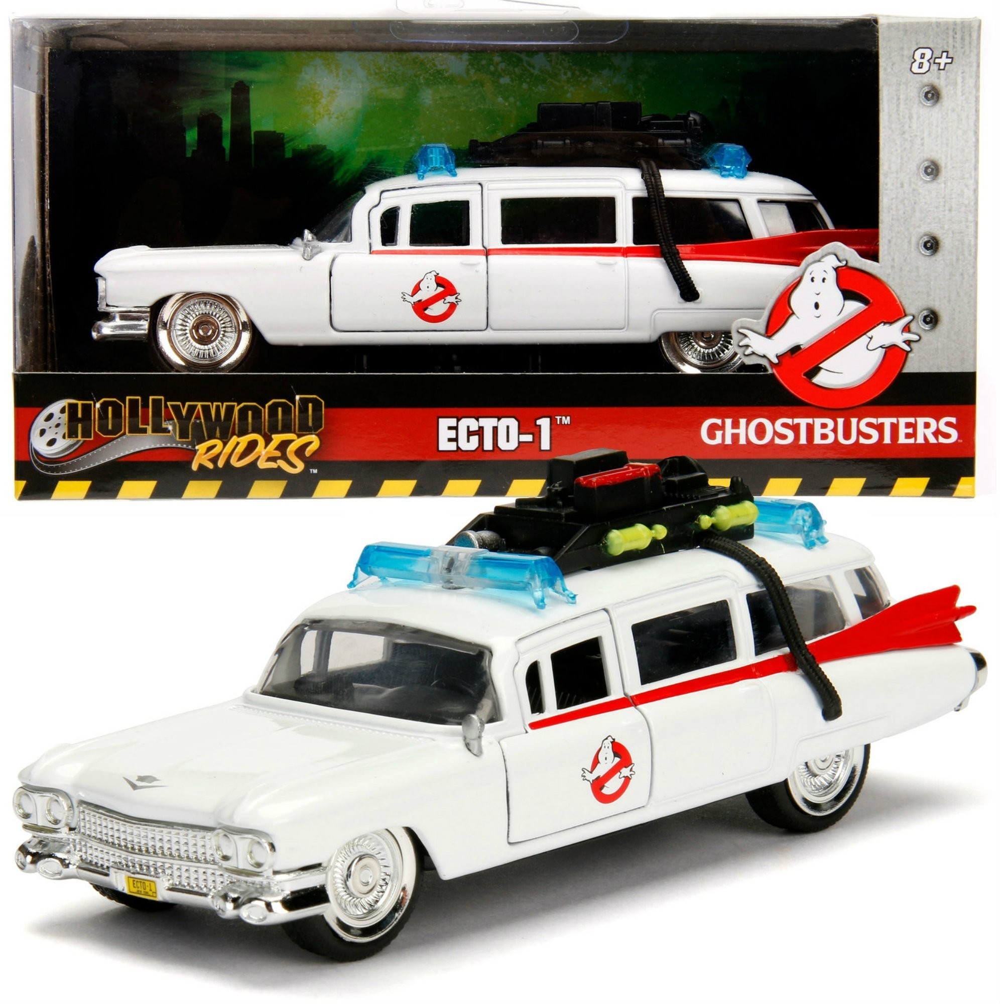 Jada Toys Jada Ghostbusters Pogromcy duchów metalowy pojazd ECTO-1 1:32 253232000