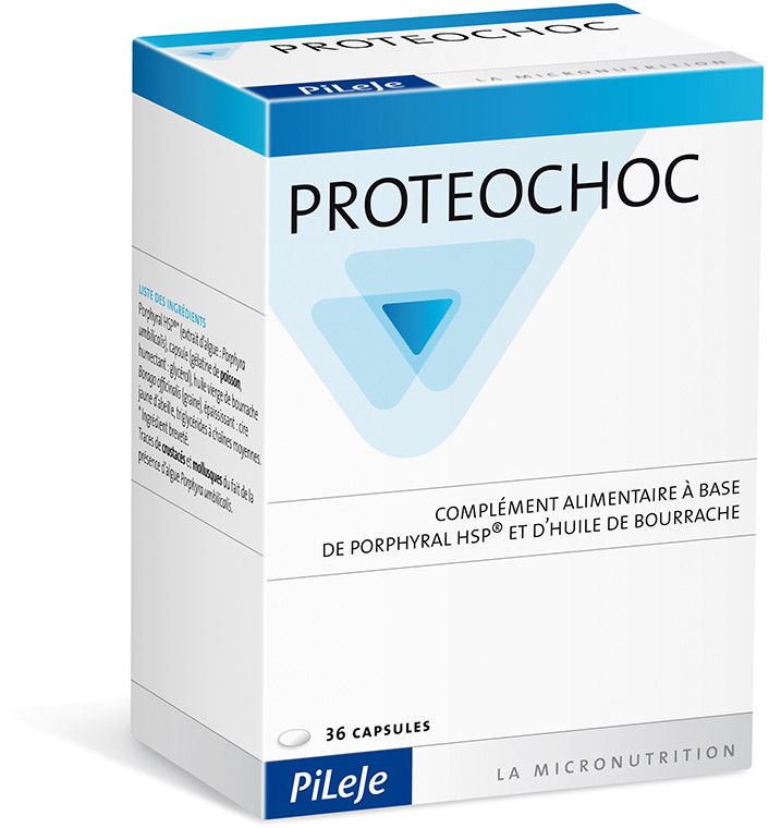 PiLeJe PiLeJE Proteochoc (Wyciąg z Alg Porphyra Umbilicalis - Ochrona Komórkowa) 36 kapsułek