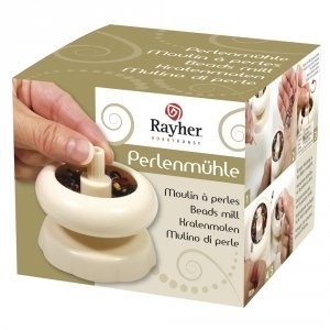 Rayher Hobby Rayher 22447000 młyna perełkowego  pudełko z drutów, 7 x 7 x 6,5 cm, 1-Set 22447000