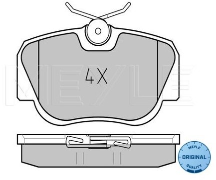 Wulf Gaertner Autoparts Zestaw klocków hamulcowych, hamulce tarczowe Wulf Gaertner Autoparts 025 210 5517