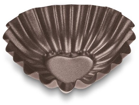 Städter 400610 kleingebaeckform serce, 5 cm, 6 sztuka 400610