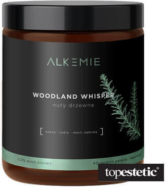 Alkemie Alkemie Świeca Woodland Whisper Świeca sojowa 180 ml