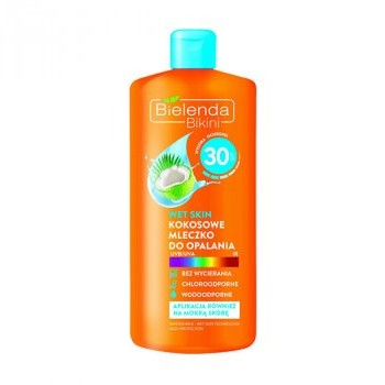 Bielenda Kokosowe mleczko do opalania Wet Skin Spf30 200ml