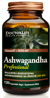 Doctor Life Ashwagandha KSM-66 + Sensoril - suplement diety Doctor Life