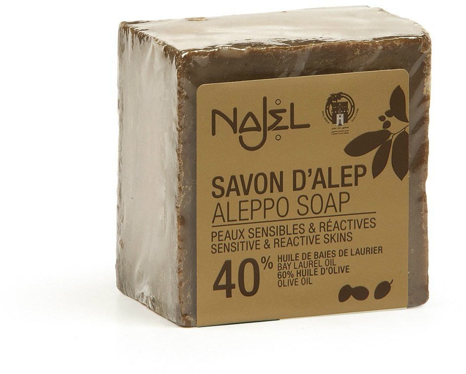 NAJEL mydło aleppo 40% oleju laurowego, 200 g