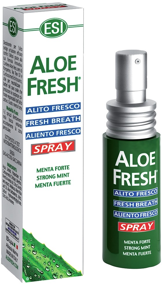Aloe Fresh Spray - Odświeżacz do ust, kieszonkowy spray, 15 ml Gum000016