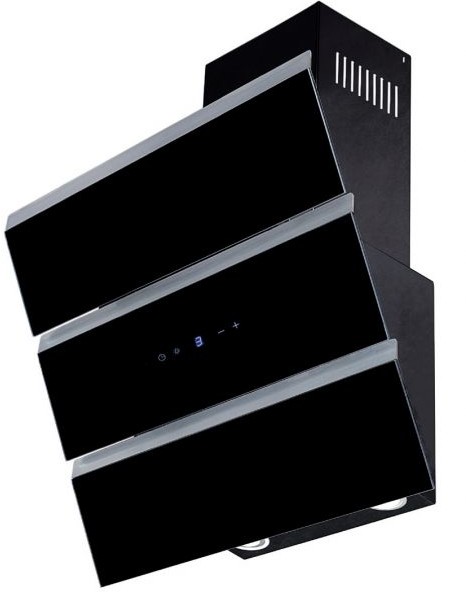 Toflesz OK-6 CASCADA 60 czarny (700m3/h)