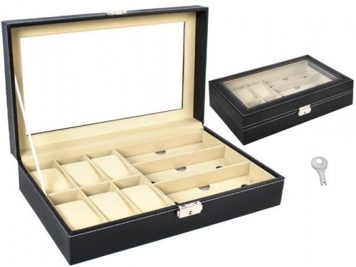 MAXY C.O. Organizer na zegarki i okulary czarny 5902802910837