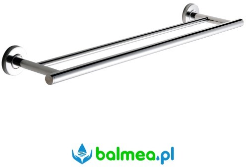 Franke Podwójny reling na ręcznik ze stali nierdzewnej MEDIUS MEDX002HP