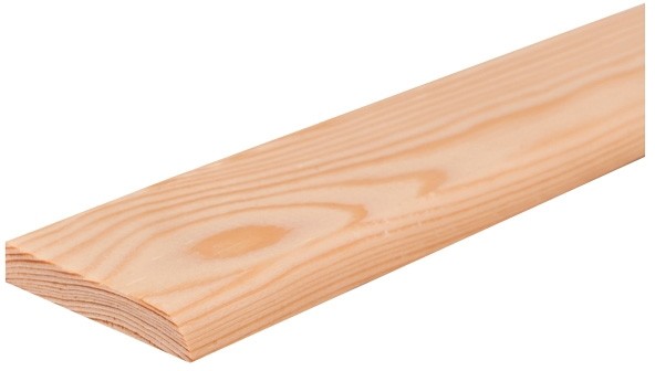 Listwa maskująca jednostronna bezsęczna 8 x 34 x 2400 mm sosna 58318