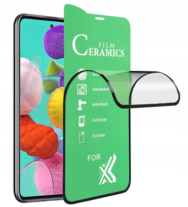 Samsung Szkło Hybrydowe cały ekran do Galaxy A71