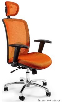 Unique Fotel biurowy Expander pomarańczowy W-94-5 W-94-5