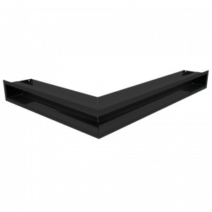 Kratki.pl LUFT SF narożny prawy czarny 54,7x76,6x9 LUFT/NP/90/45S/C/SF