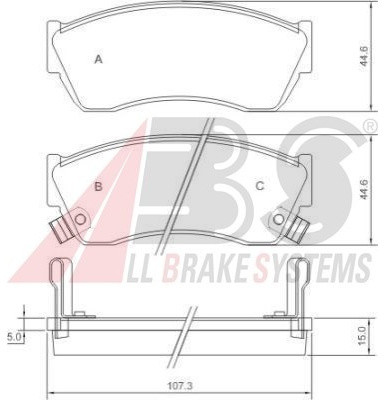 A.B.S. ALL BRAKE SYSTEMS BV.) ALL BRAKE SYSTEMS BV.) 36656 36656