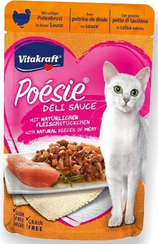 Vitakraft 85g Saszetka Deli Sos Indyk VAT009905